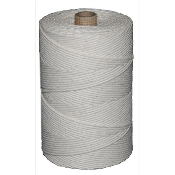 T.W. Evans Cordage Co Inc T.W. Evans Cordage 09-482 Number 48 Polished Beef Cotton Twine with 2 Pound Tube with 1500 ft. 09-482